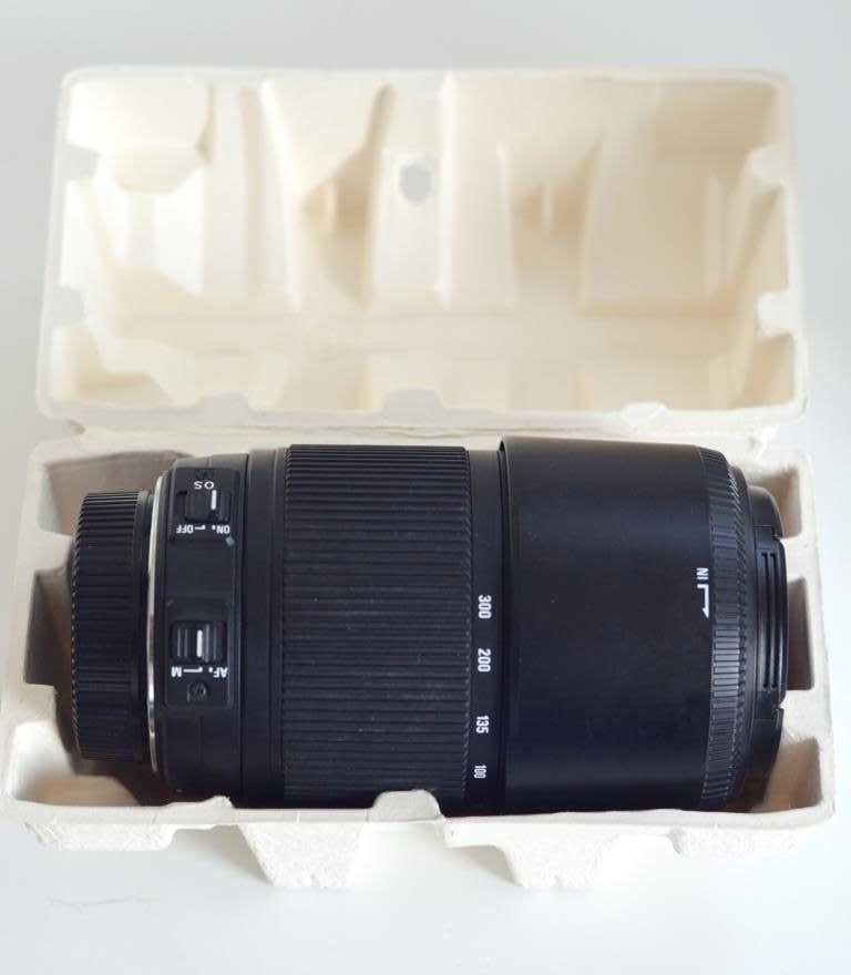 Фото объектив Sigma AF 70-300mm F/4-5.6 DG OS телевик для Nikon