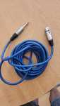 Przewód, kabel mikrofonowy Alphard. XLR- Jack 6.3. 5 m..
