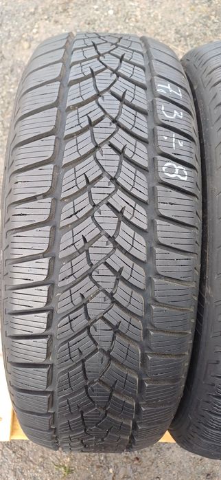 215/60R17 96H FULDA , dwie używane opony zimowe.