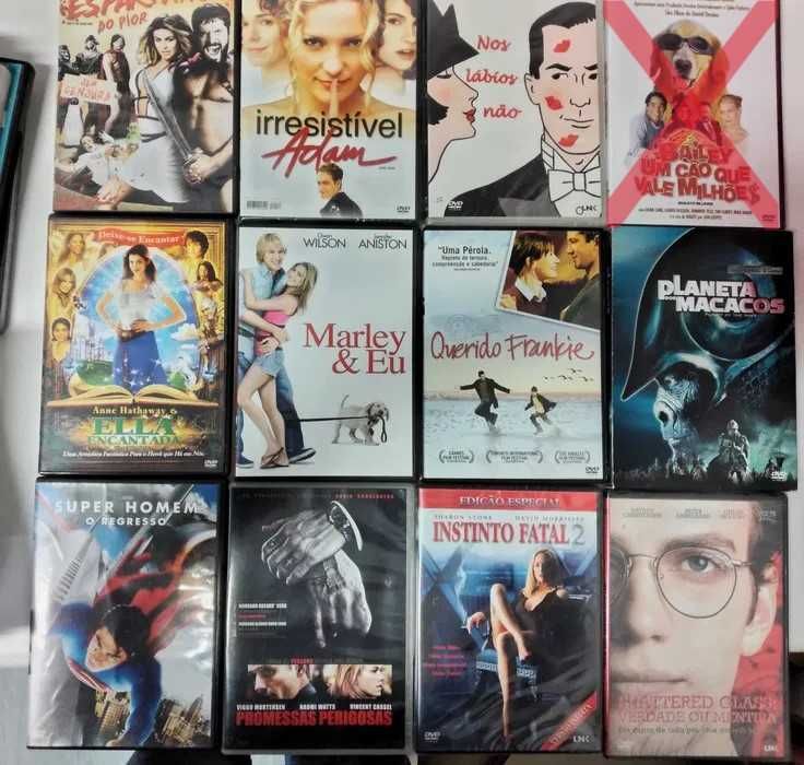 Filmes DVD e VHS - usados e novos - 1€ e 2€