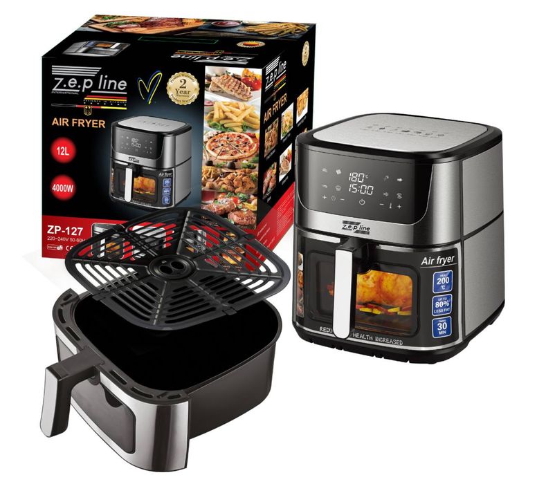 НОВА Аерогриль/мультипіч Zepline 4000ВТ 12л