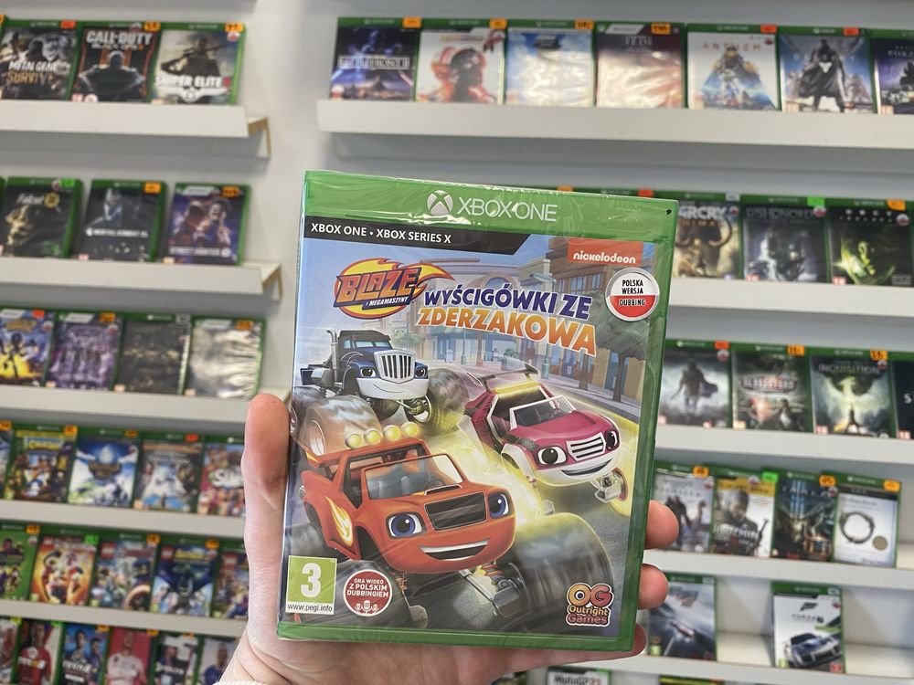 Gra Xbox One: Blaze I Megamaszyny. Polska wersja językowa