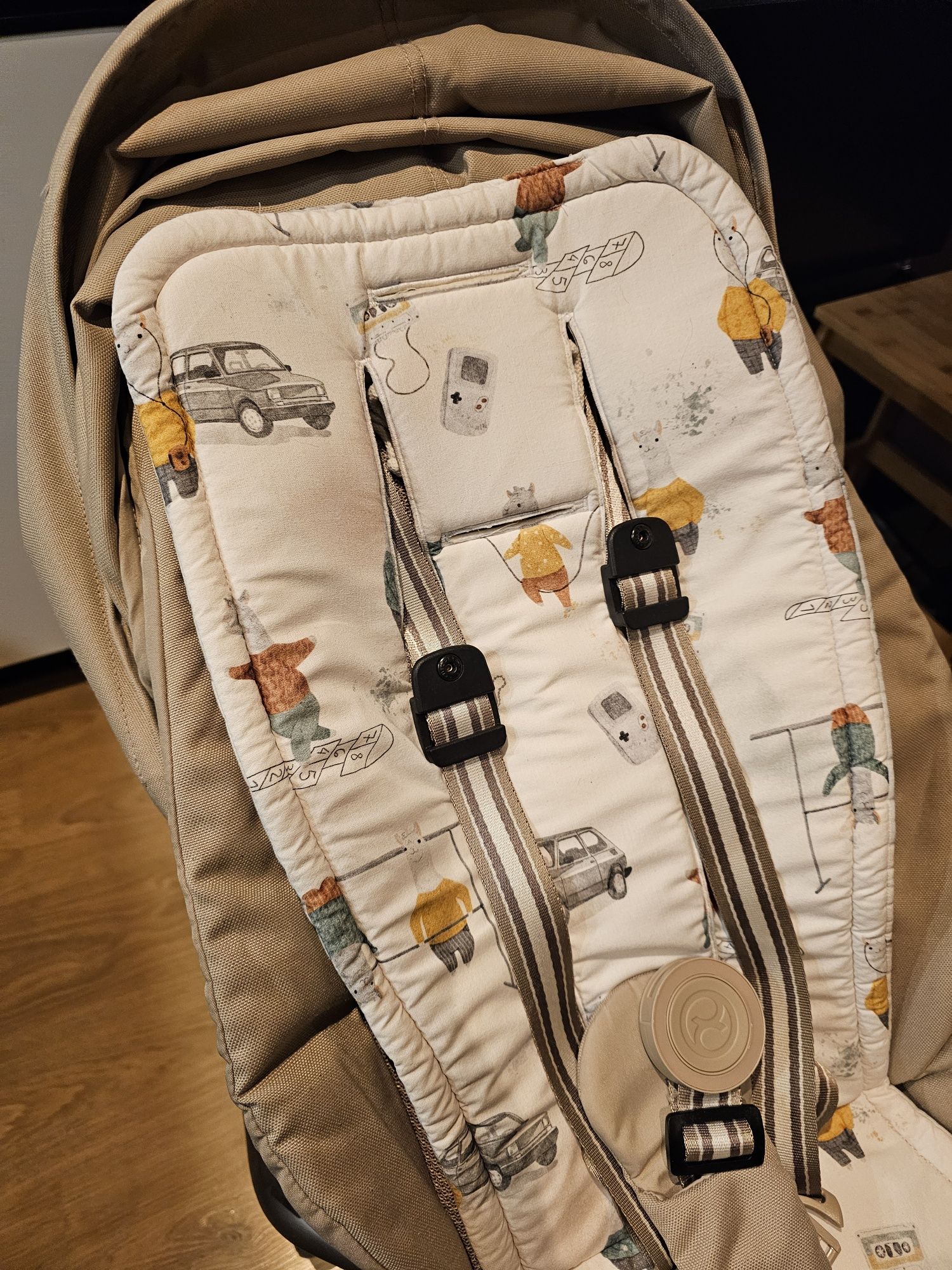 Wkładka dwustronna do wózka Cybex Eezy S Twist Plus 2
