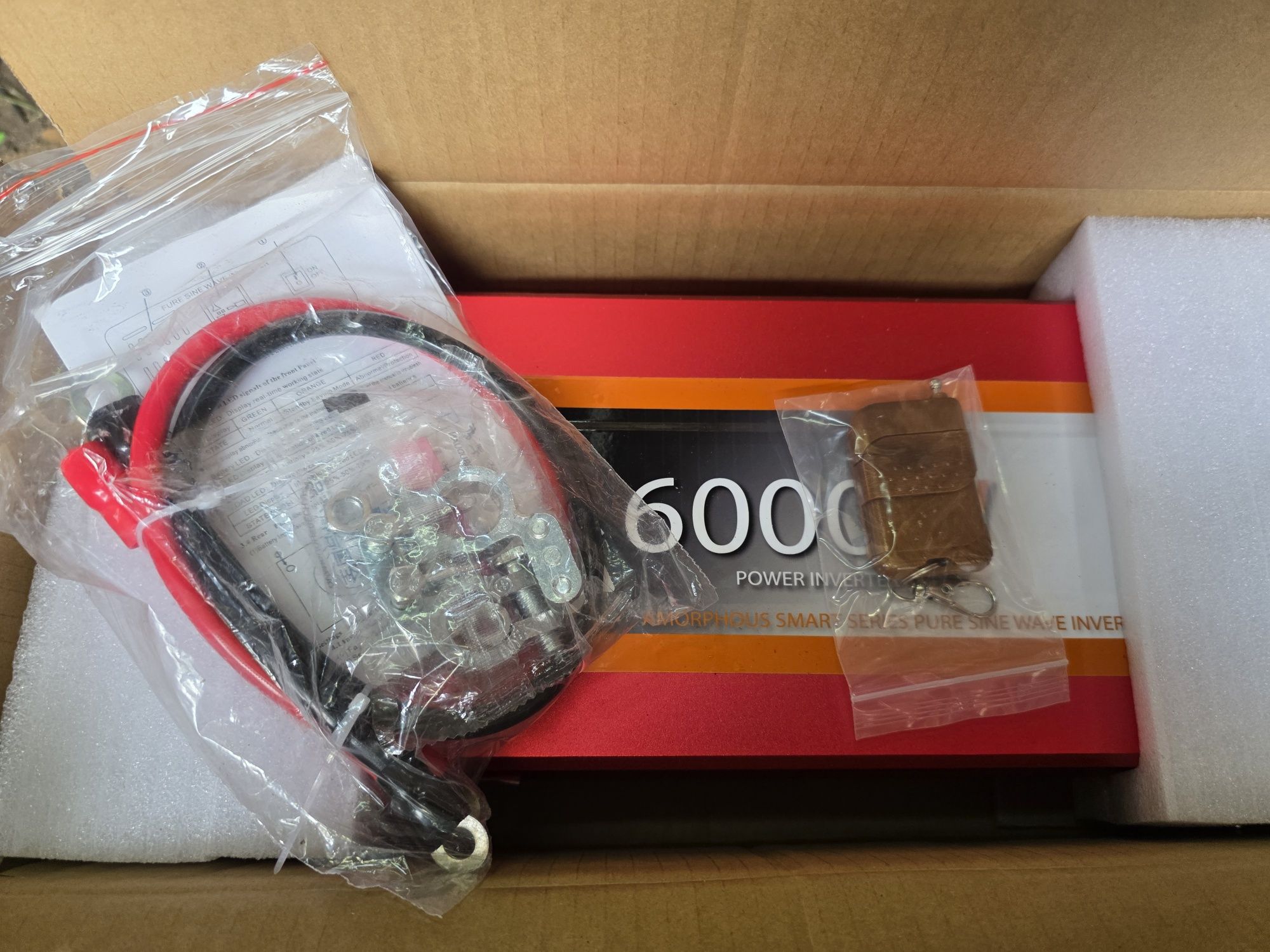 Przetwornica Sinus 6000w 12V inwerter 3000w falownik інвертор off grid