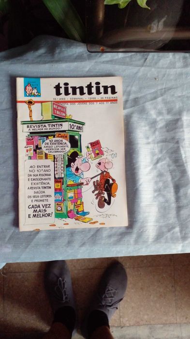 Vendo revista vintage fo tintin