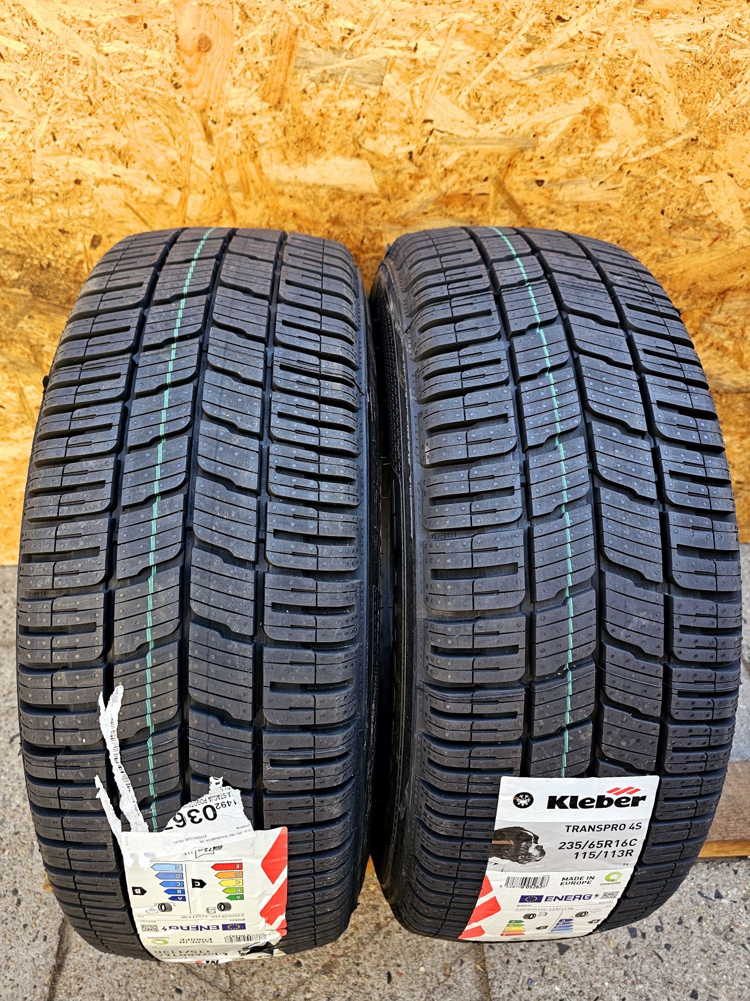 Nowe!!  235/65 r16C Kleber Transpro 4S. Całoroczne. 2025rok!!