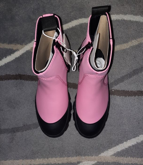 Botas rosa zara novas
