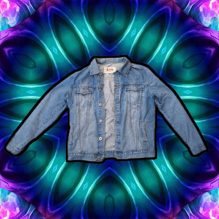 Kurtka jeansowa dżins rcc poland vintage retro old school y2k 80s 90s