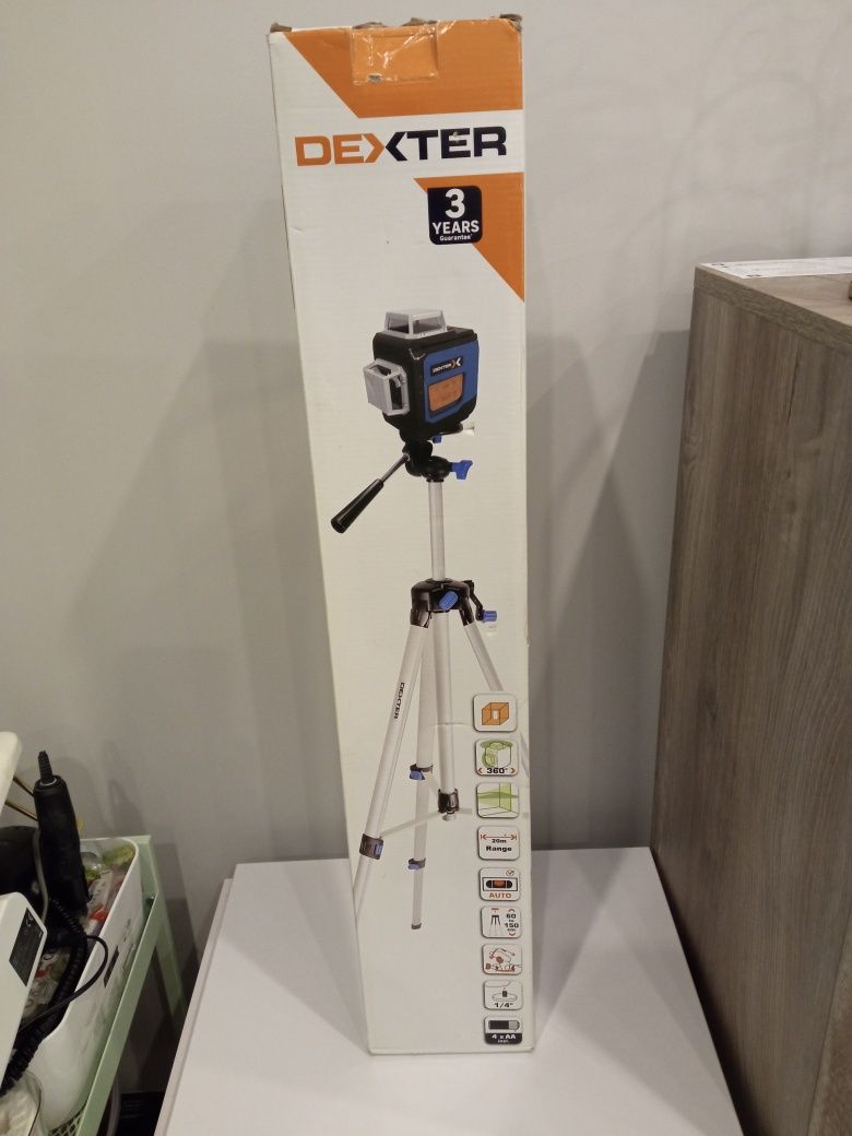 Dexter poziomica laserowa 360
