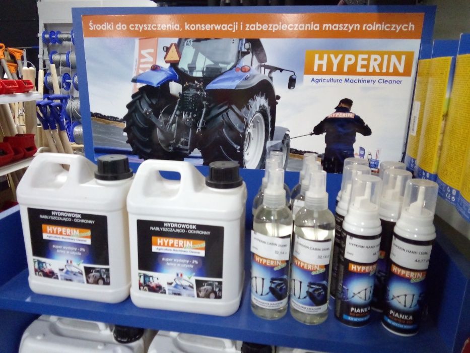 Hyperin Agri 5l do mycia maszyn rolniczych budowlanych