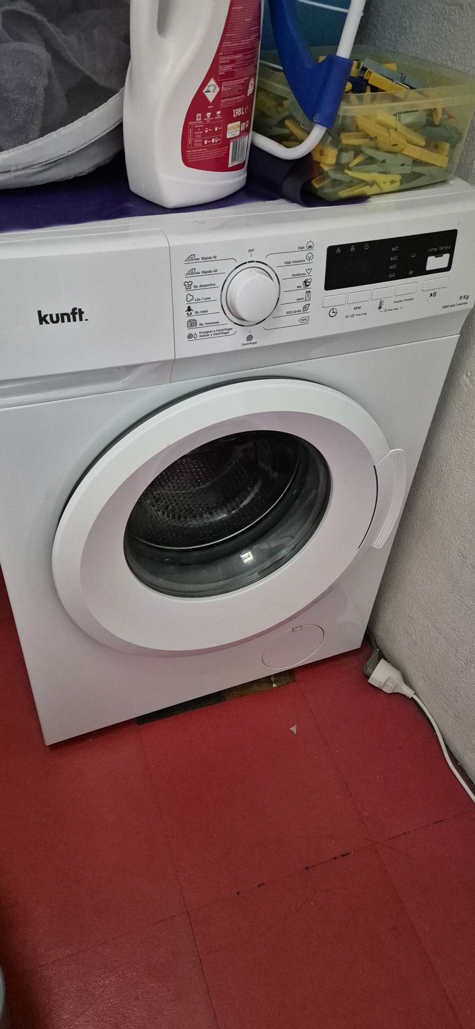Vendo máquina levar roupa 9 kg