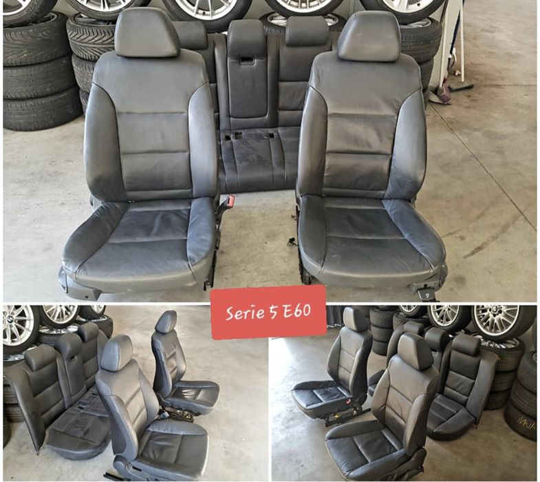 Bancos em pele bmw serie 5 E60