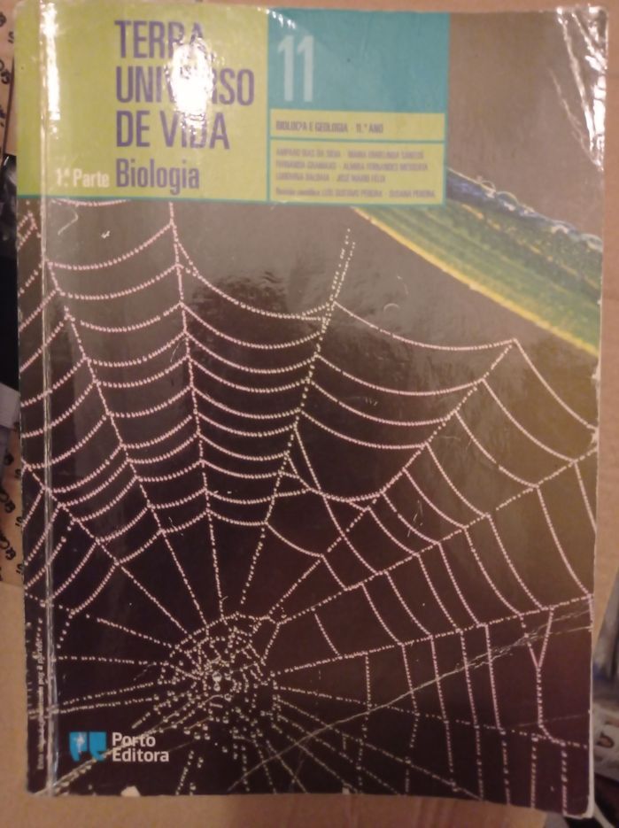 Livro Biologia 10°ano - 1ª parte (em bom estado)