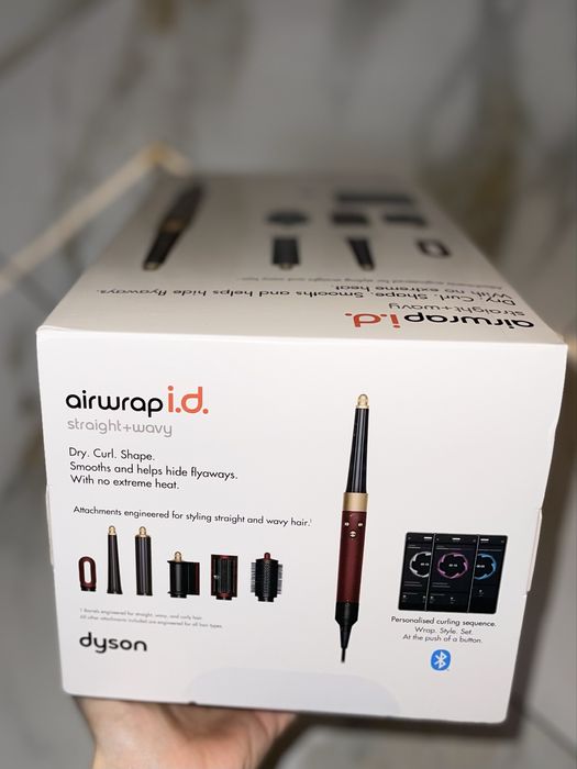 ОРИГІНАЛ Стайлер Дайсон запломбований / Dyson Airwrap i.d. Velvet Red