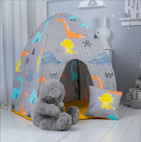 Детская игровая палатка вигвам юрта мягкий пол
