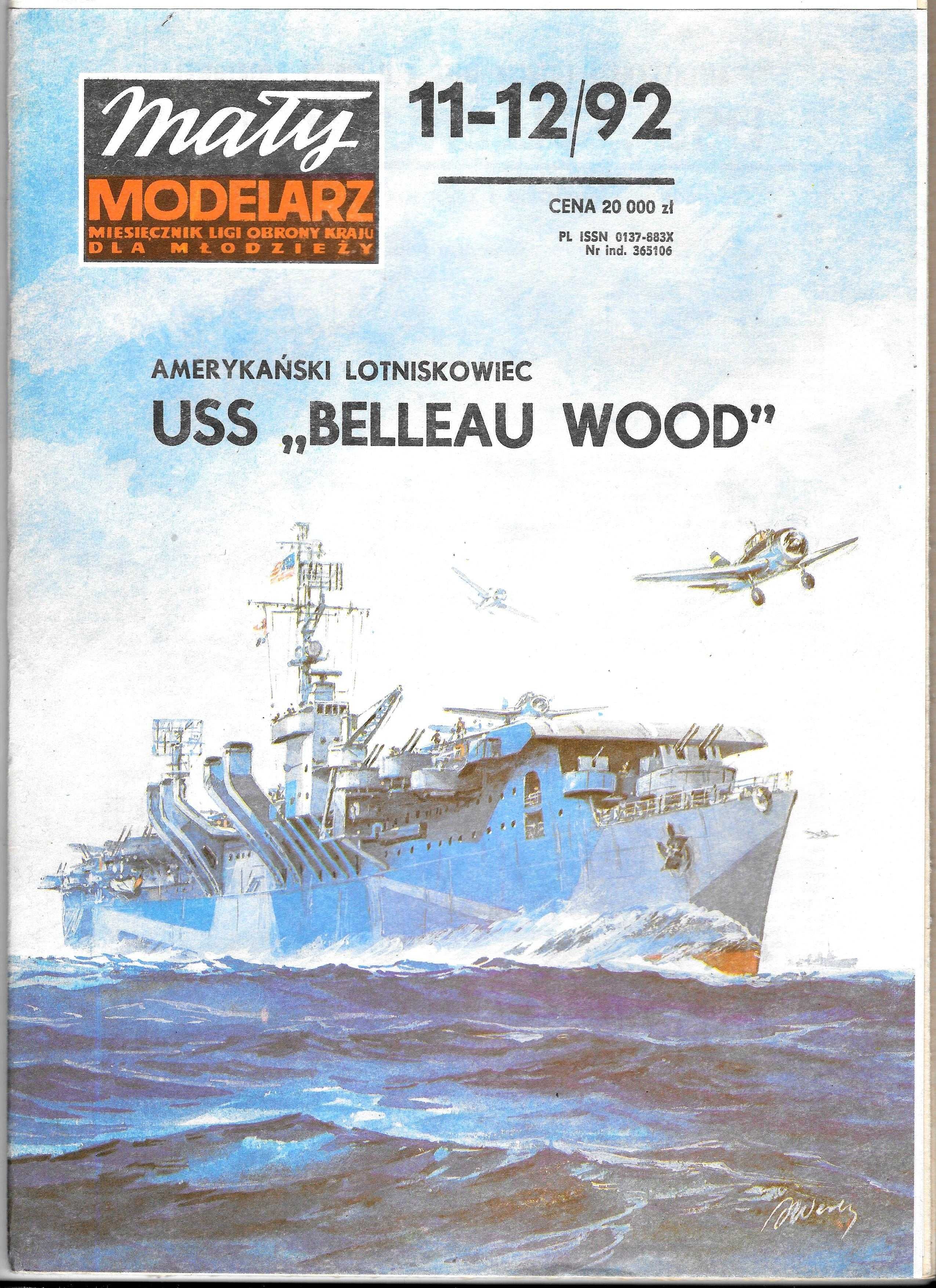 Mały Modelarz 11-12_1992 USS Belleau Wood 1:300