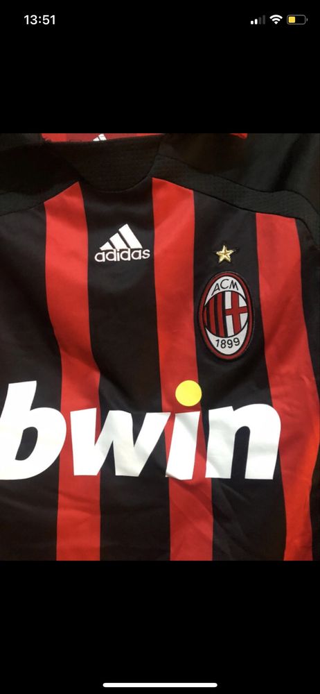 Camisola do Milan