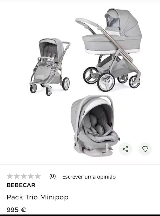 Trio Bebecar - carrinho bebe