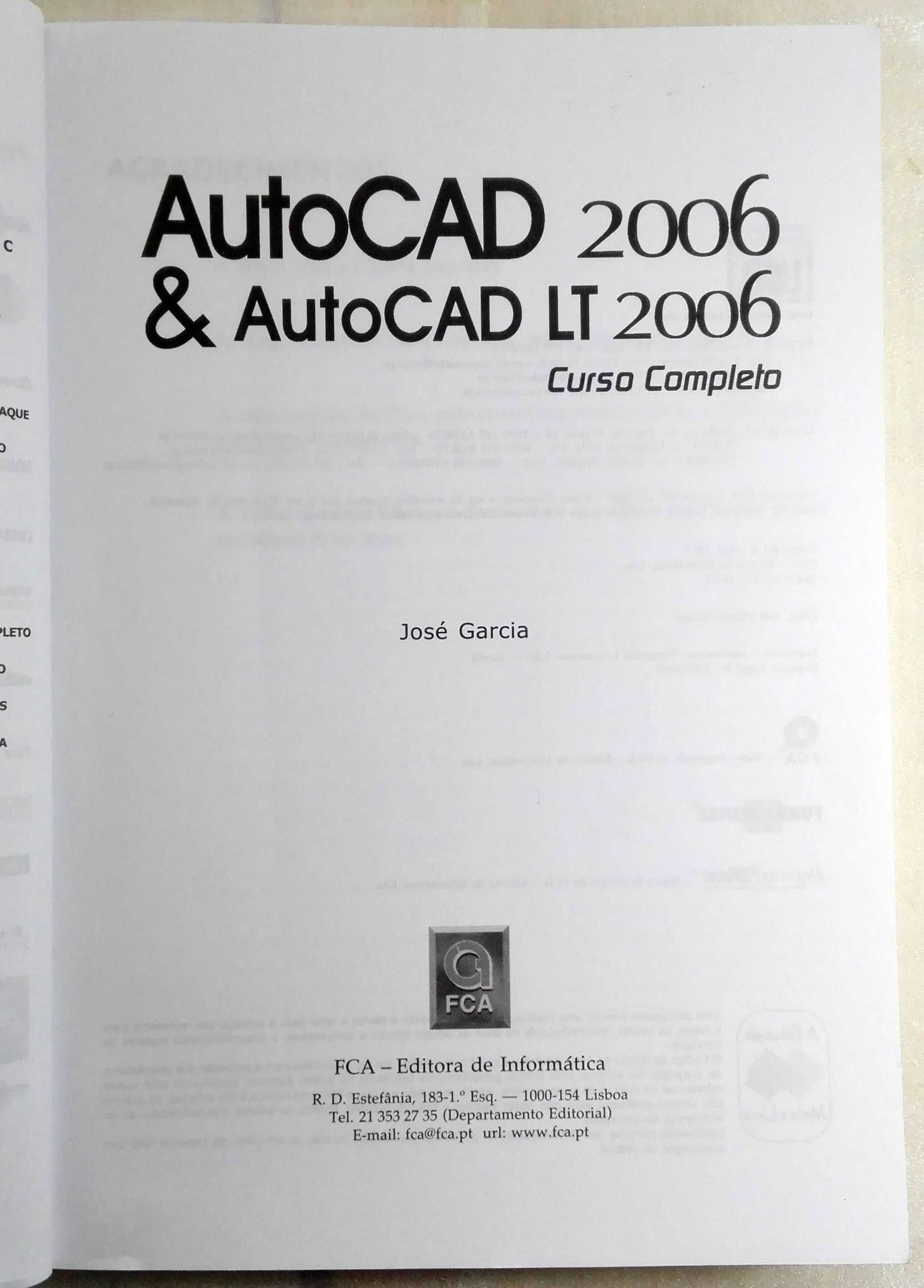 Livro Autocad 2006 & Autocad LT 2006 – Curso Completo
