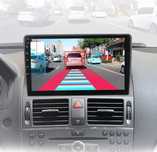 Radio Android 2GB 32GB z CarPlay do Mercedes C-Class W204 S204