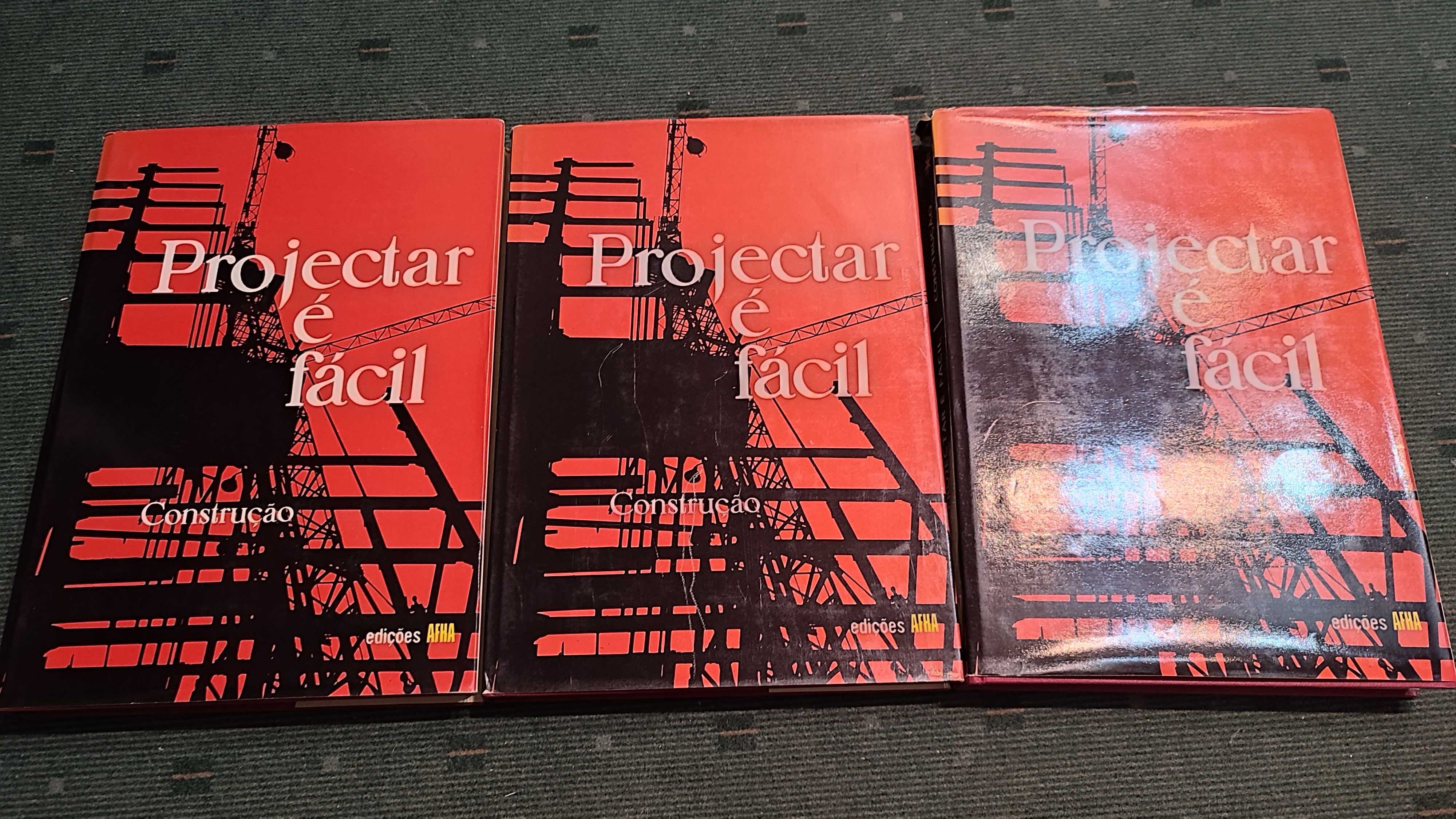 Projectar é fácil Construção - 3 volumes