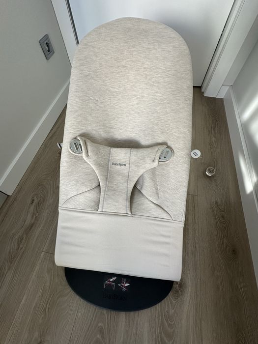 шезлонг babybjorn bliss 3d jersey