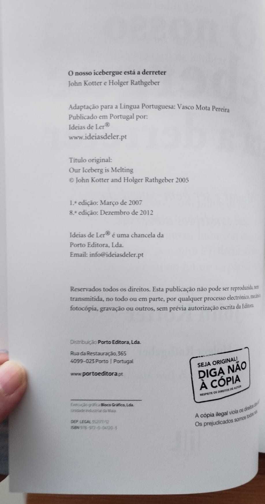 O Nosso Iceberg Está a Derreter