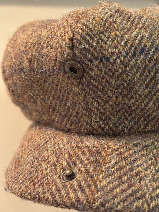 Elegancki kaszkiet Harris Tweed