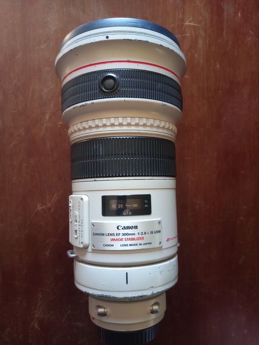 Canon EF 300mm f/2.8L IS USM, estabilizador de imagem