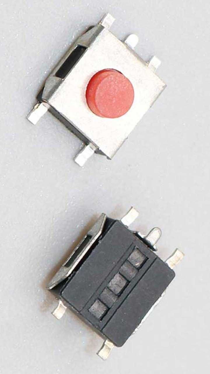 120 botões micro switch para placas de telemóveis ou chaves auto