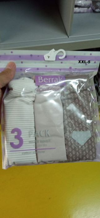 Трусики жіночі котонові, батал, розмір ХL, 2XL, 3XL Berrak