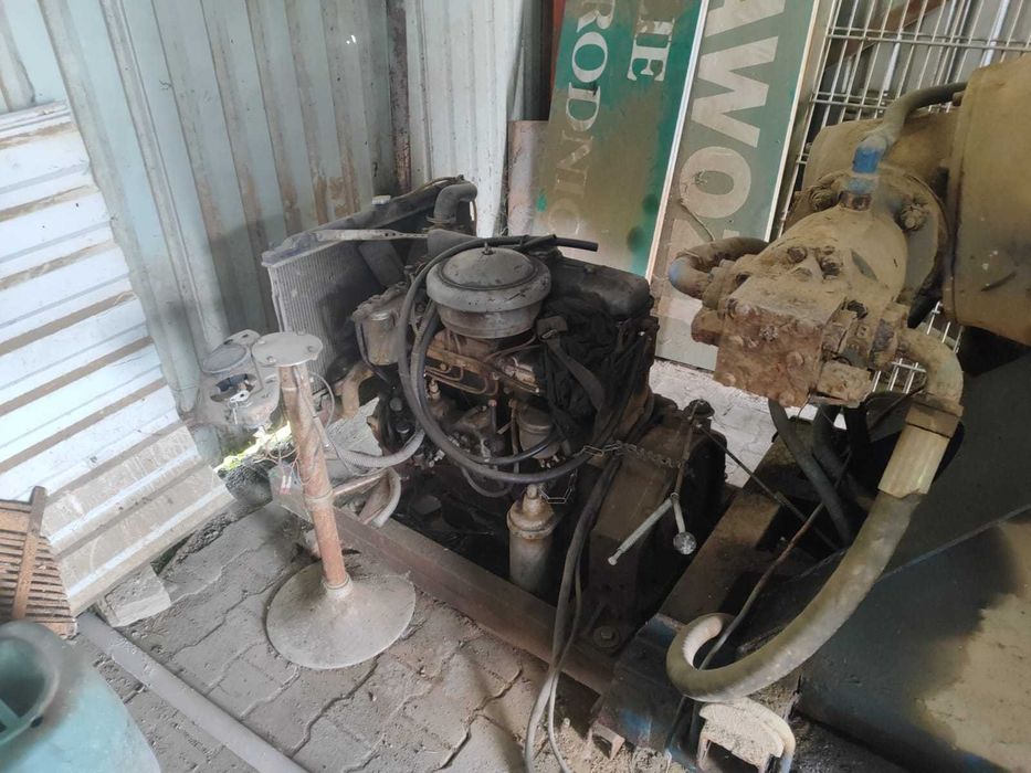 Betonomieszarka zestaw do otaczania kamienia Leyland SW266