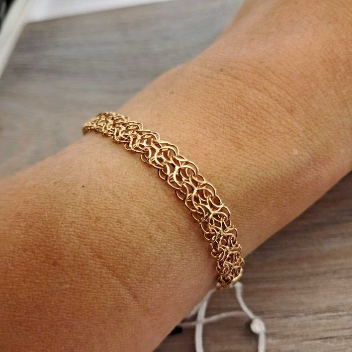 Браслет золото 5,51 гр 19 см Золотой браслет