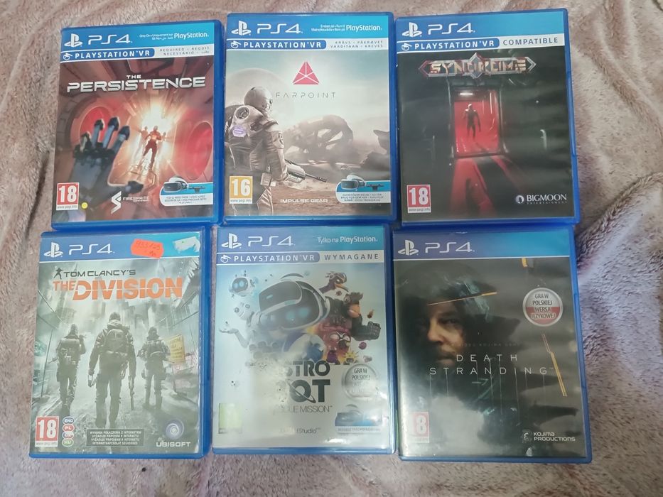 Konsola PS4 plus okulary vr