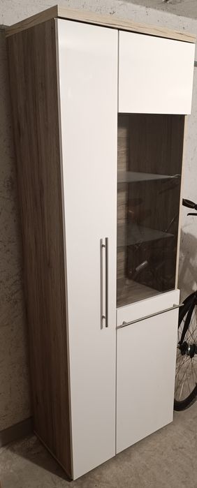 Witryna ANDIANO sanremo ciemne/biały AT71 połysk