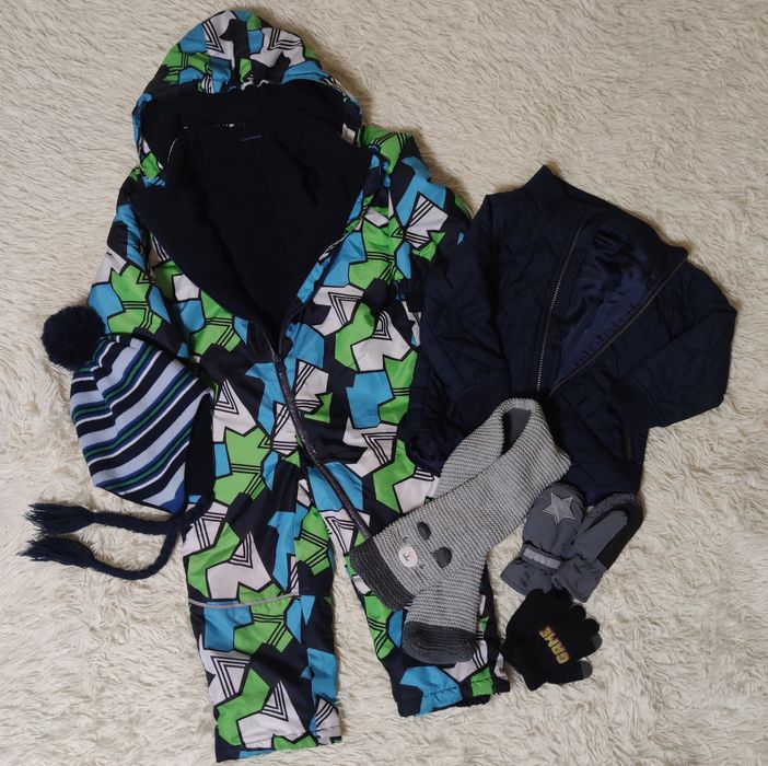 Великий пакет речей на хлопчика осінь/зима (98-104 рр)