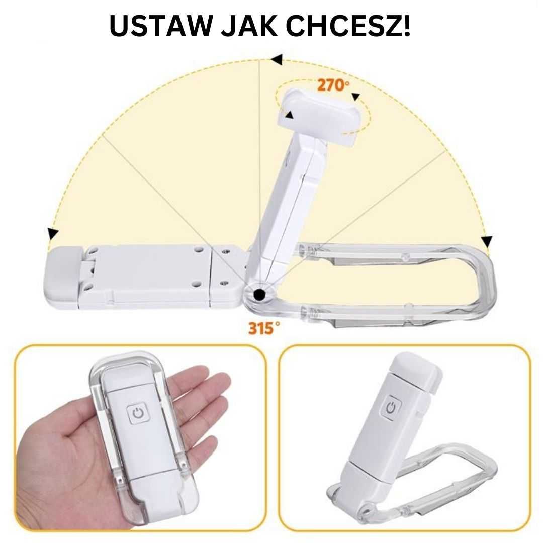 Lampka USB Do Czytania Książek