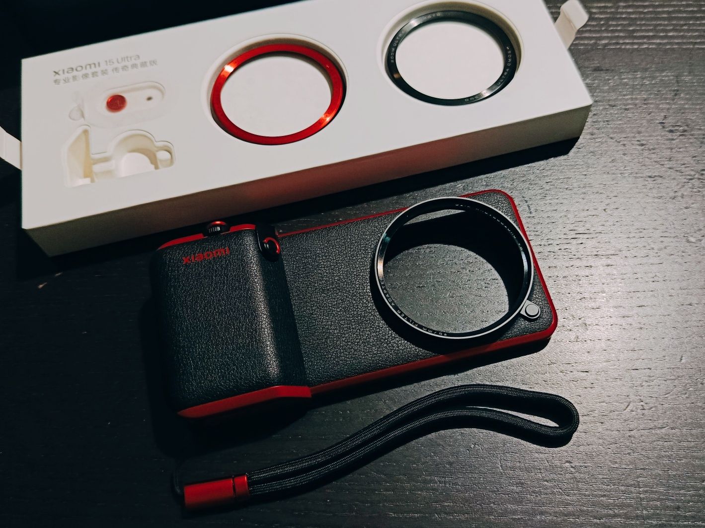 kit de fotografia xiaomi 15 ultra legend edition