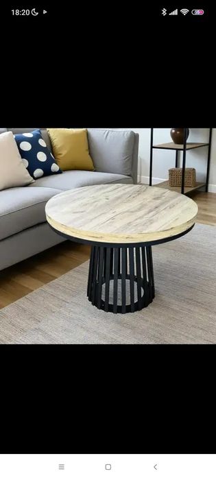 Stół rozkładany okrągły