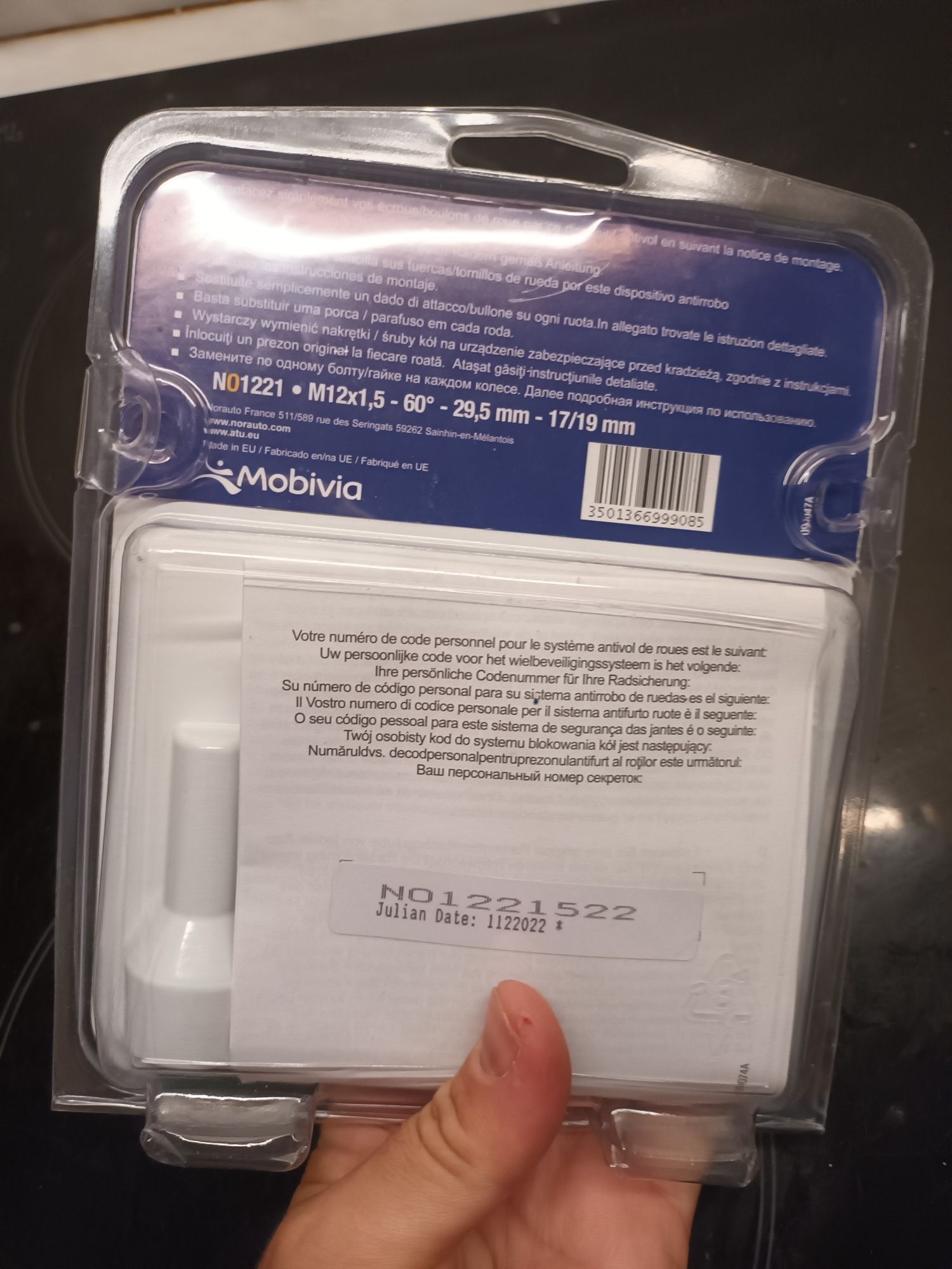 Kit parafuso anti roubo NOVO antirroubo rodas