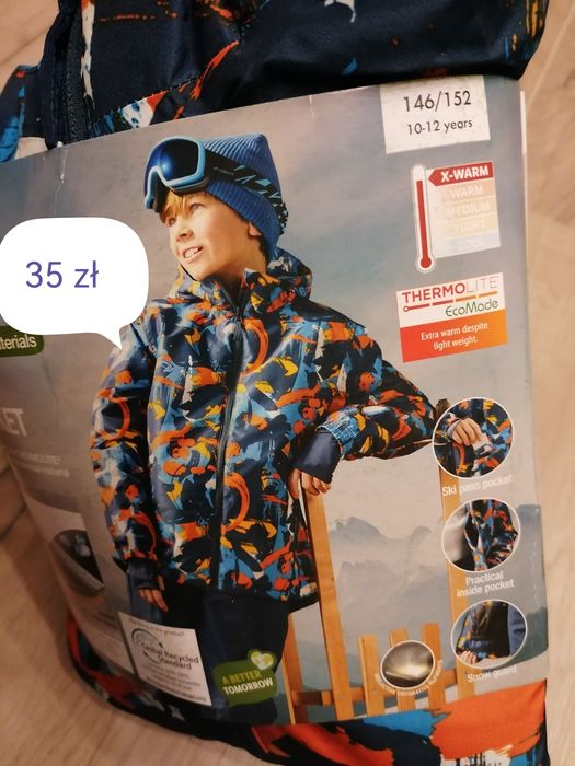 Kurtka zimowa 146/152 chłopięca