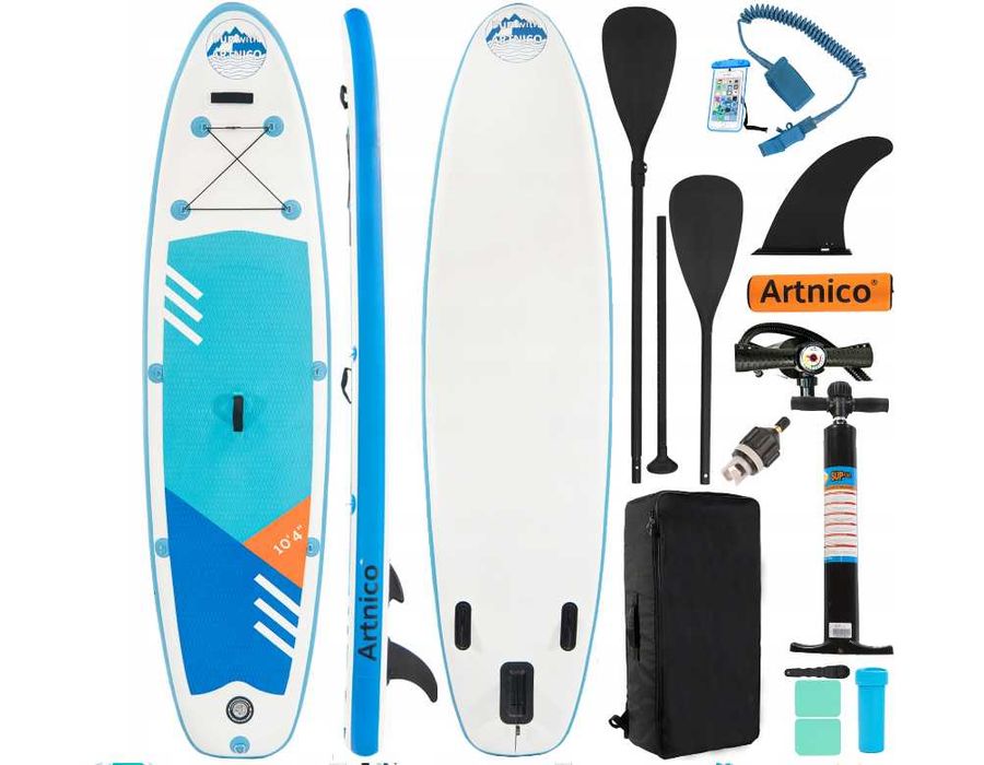 Deska SUP 315 CM DUŻA wyporność CAŁY ZESTAW do pompowania, POLECAM !