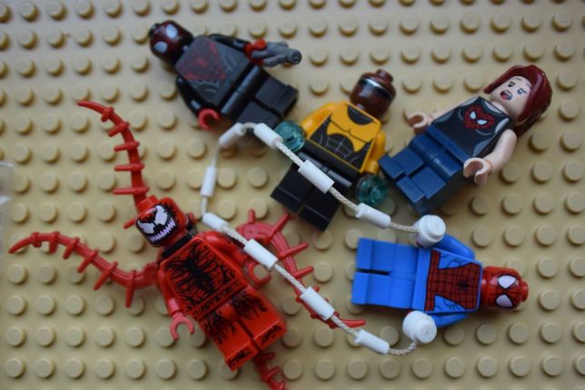 LEGO Spider-Man Figurka Power Man Jane Watson Carnage Miles Morales