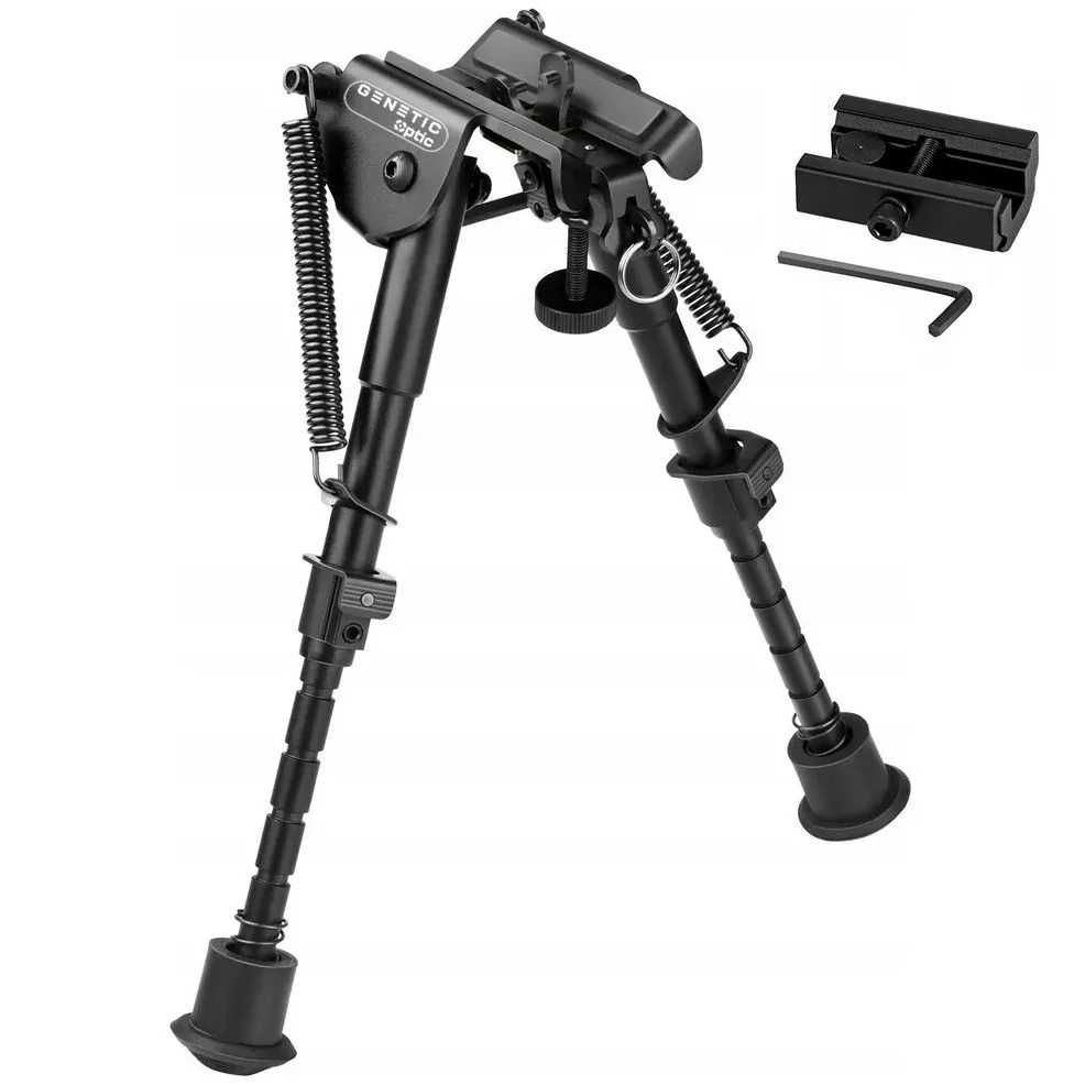 Profesjonalny bipod podpórka broni wiatrówki DWÓJNÓG + adapter RIS