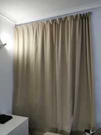 3 pares cortinas ikea + 3 calhas