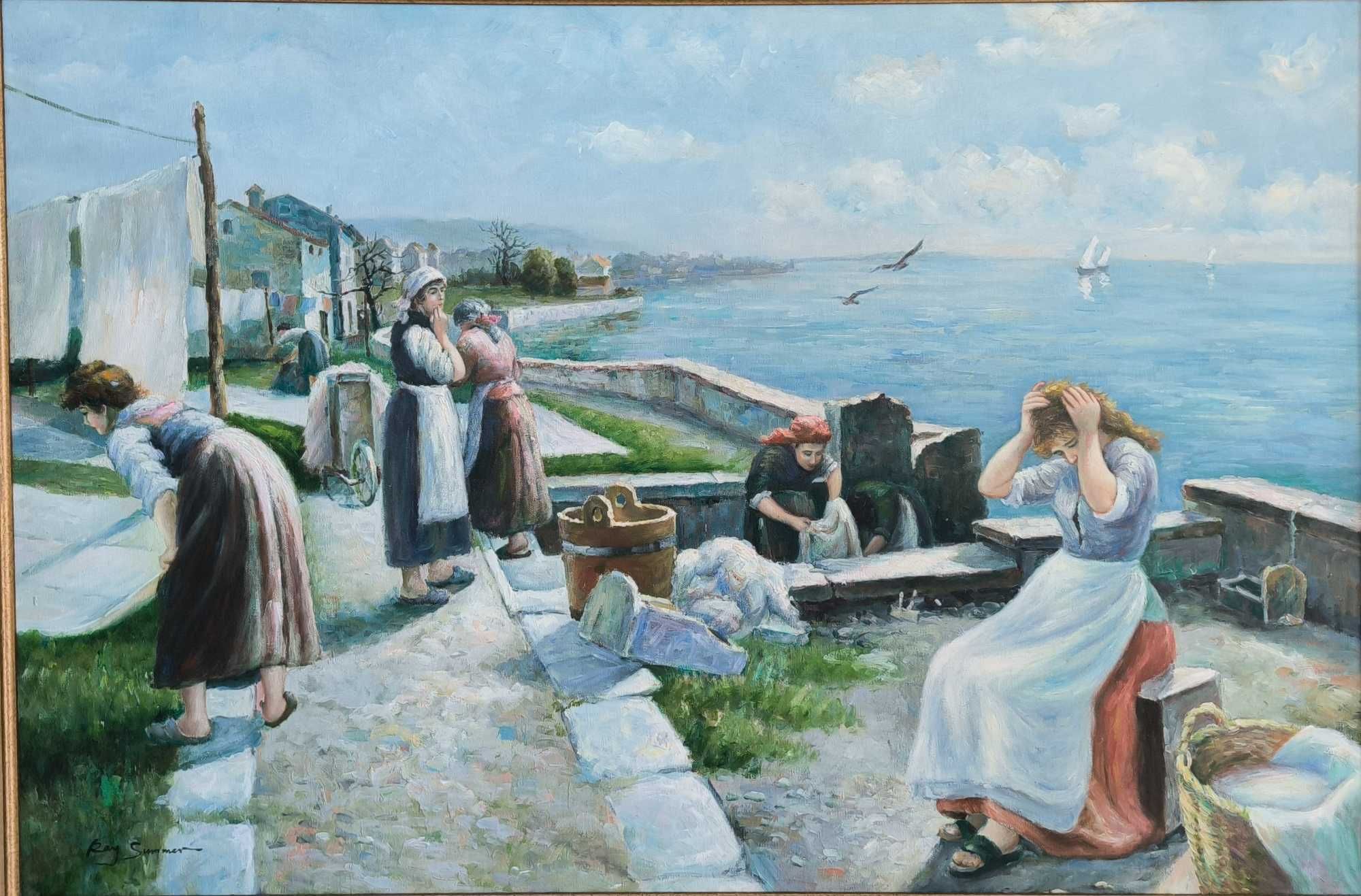 Quadro óleo sobre tela