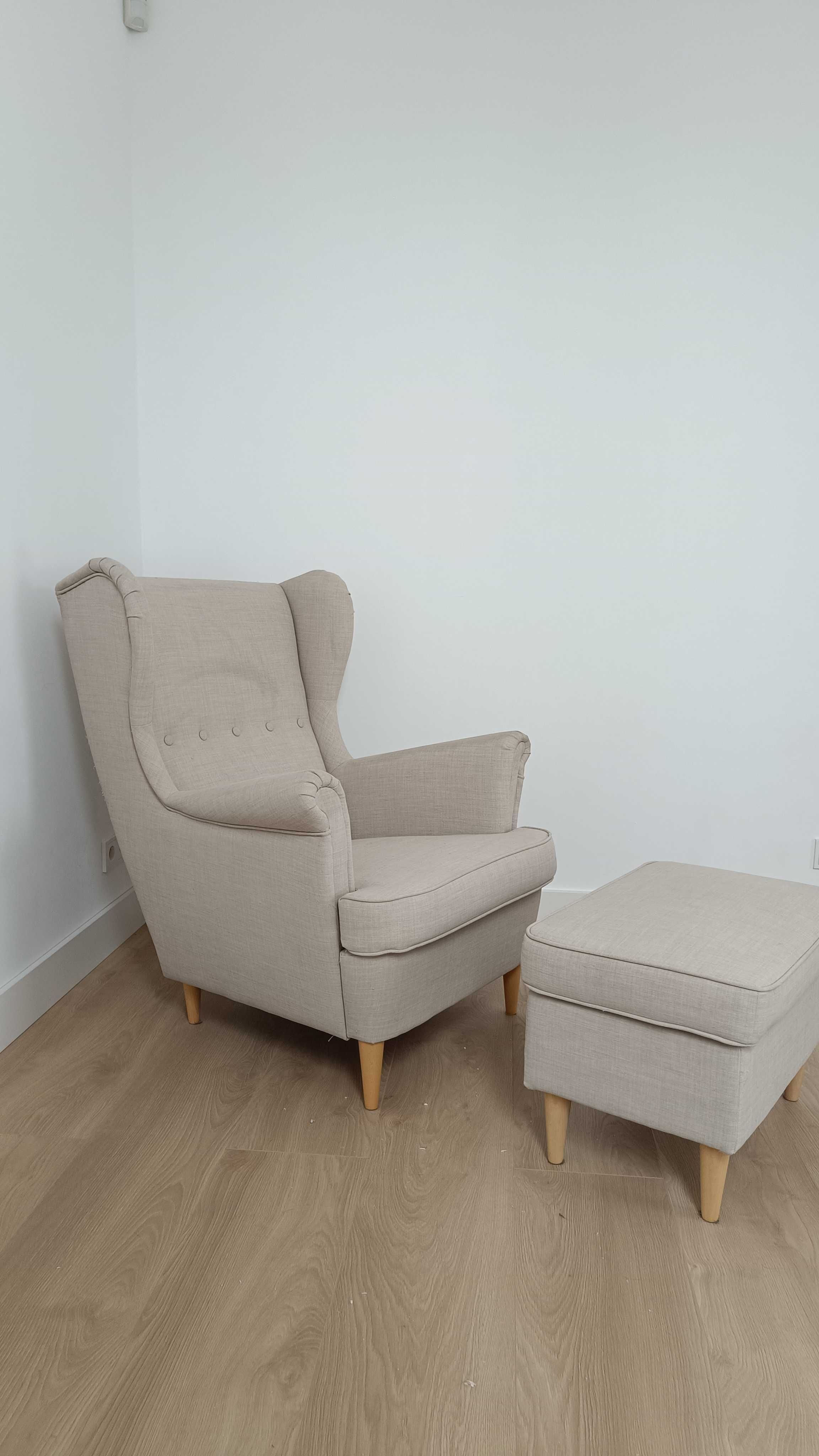 Dwa fotele IKEA Strandnom