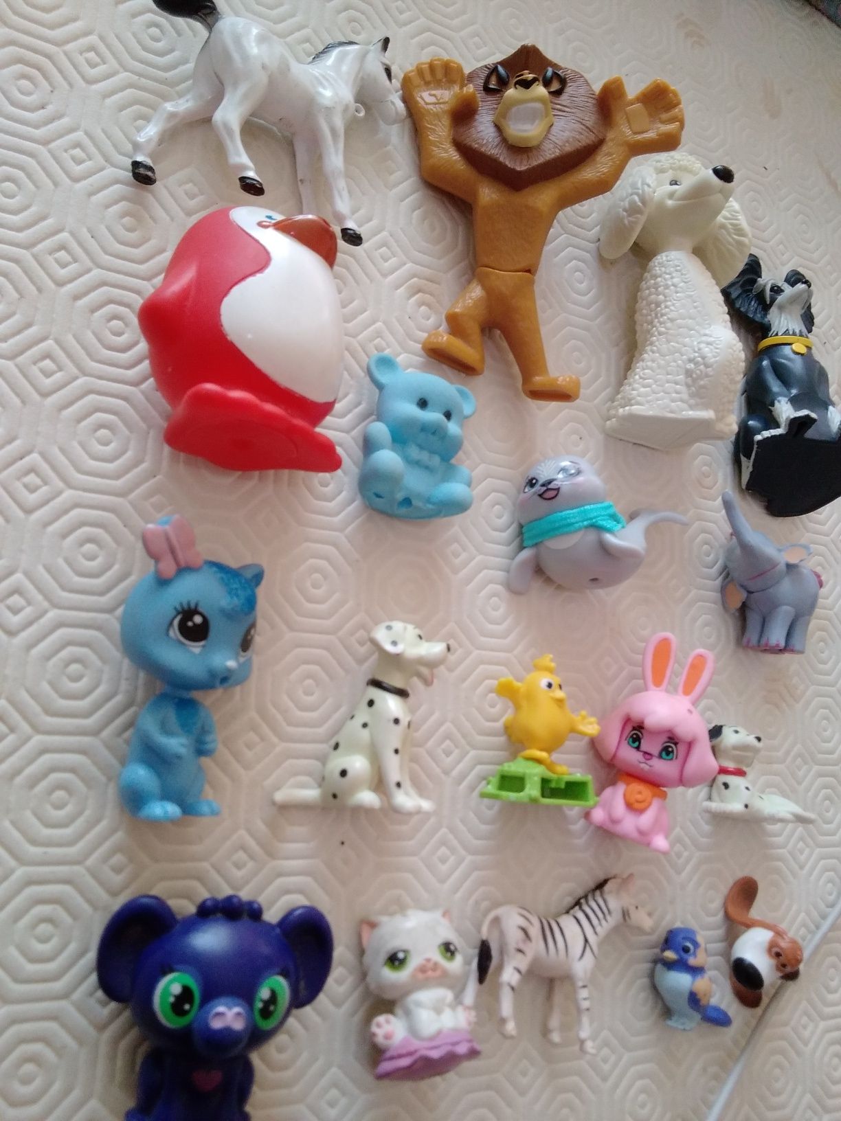 Brinquedos: Lote 15 animais