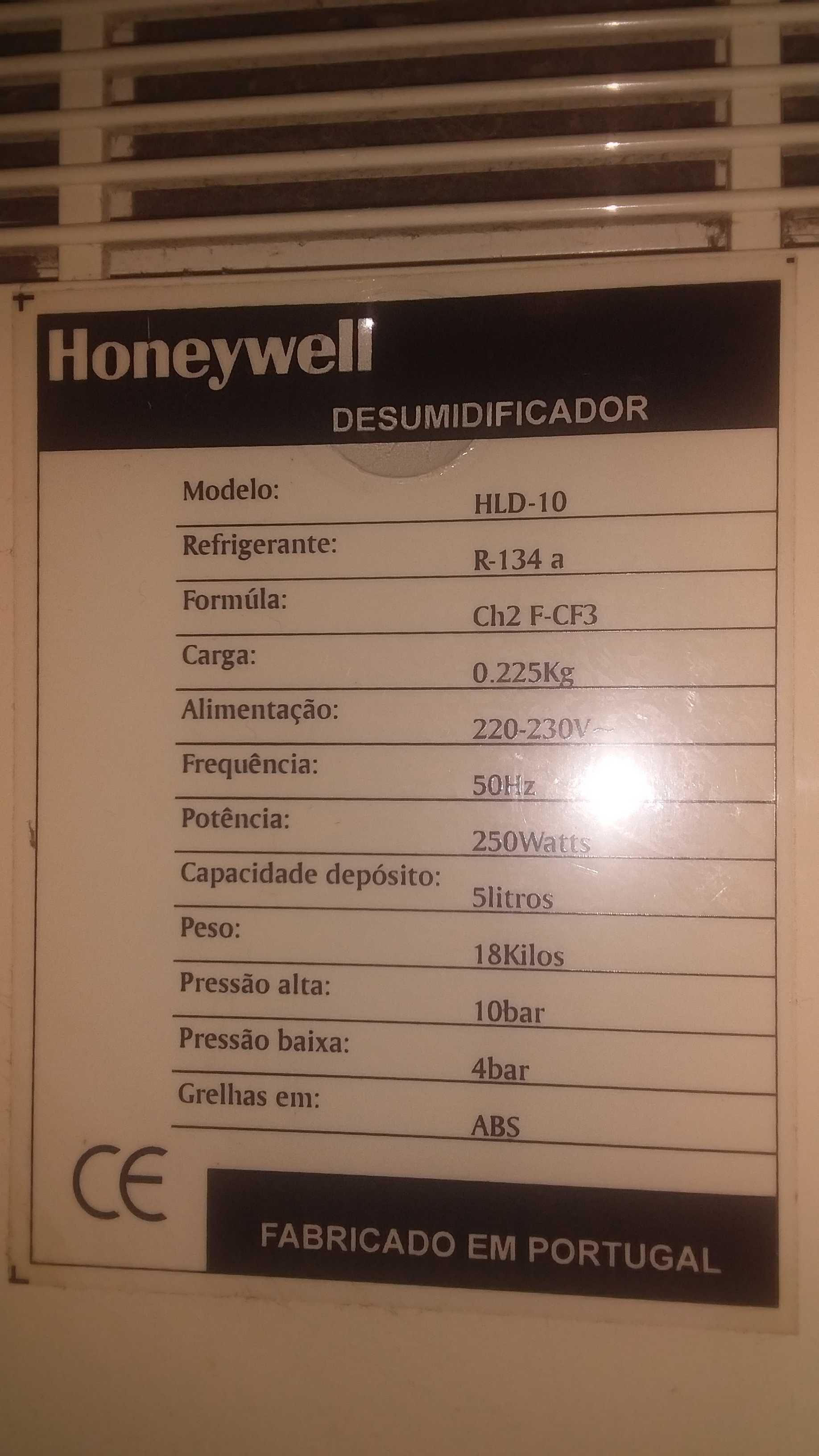 Desumidificador Honeywell