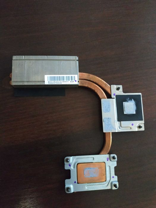 система охолодження ноутбука Toshiba